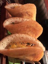 Trio of Aloo Masala Dosa